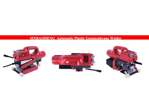 Mxbaoheng Plastic Geomembrane Welder Hot Wedge Welding Machine For Hdpe