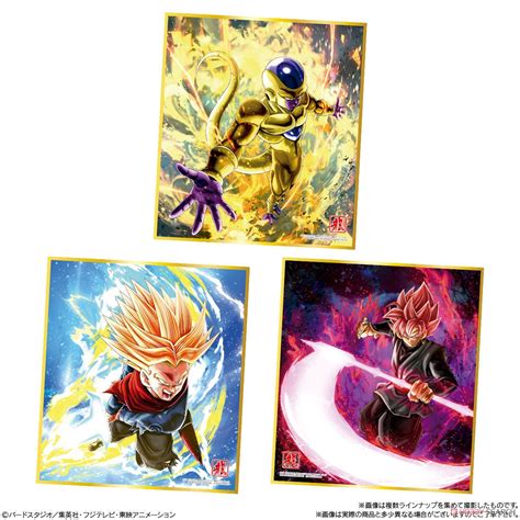 Dragon Ball Shikishi Art Set Of Shokugan Images List