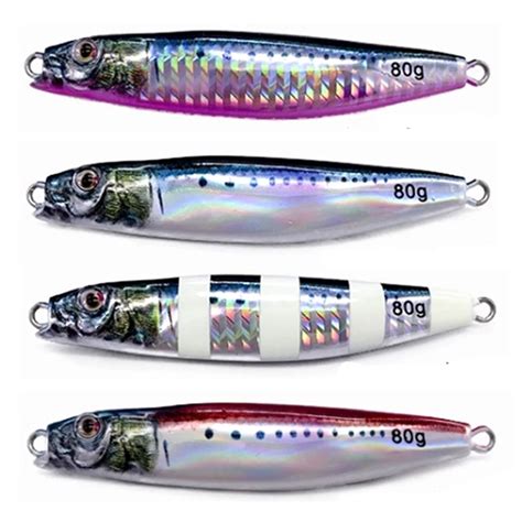 G G D Metal Jig Shore Jigging Spoon Artificial Bait Jack Drag Cast