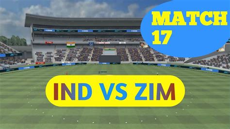 Ind Vs Zim Sachin Saga Cricket Champions Epic Gamer 2 Overs Match