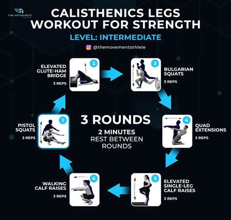 Calisthenics Leg Workout - Bodyweight Training Arena