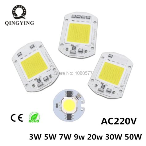 L Mpada De Led Cob Chip Inteligente L Mpada Led De Chip Cob De 3w