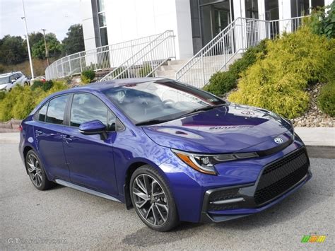 Blue Crush Metallic Toyota Corolla Se Photo