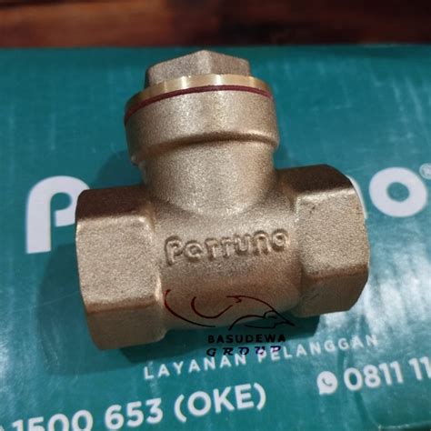 Jual Check Valve Kuningan Perruno Check Valve Inch Kuningan