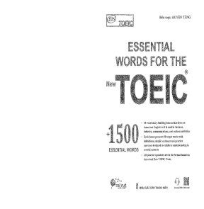 Essential Word For Toeic Pdf