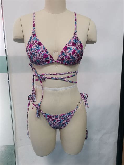 Generic New Three Point Split Swimsuit Sexy Print Bikini Swimsuit Walmart