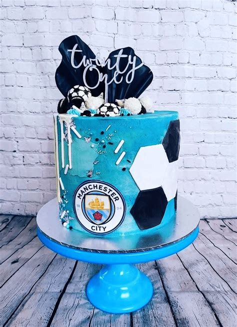 Manchester City Birthday Cake Ideas Images Pictures