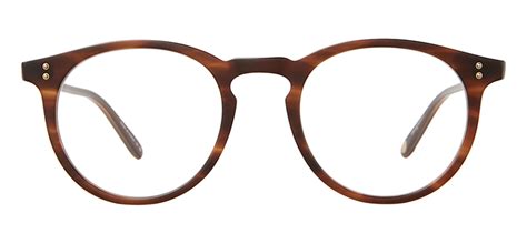 Garrett Leight Carlton Glasses Matte Brandy Tortoise Tortoiseblack