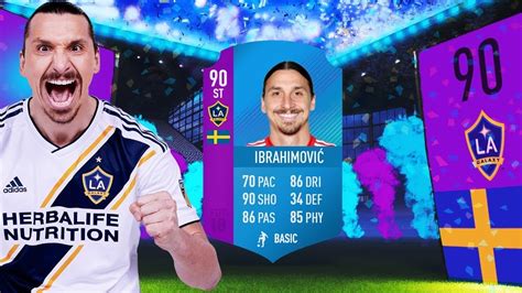 90 FUT SWAP ZLATAN IBRAHIMOVIC REVIEW FIFA 18 YouTube