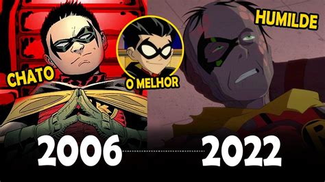 O AUGE e a QUEDA do ROBIN DAMIAN WAYNE Das HQs até ANIMAÇÕES YouTube