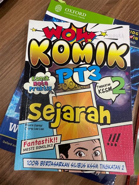 WOW KOMIk PT3 TINGKATAN 2 KSSM SEJARAH BUKU RUJUKAN Hobbies Toys