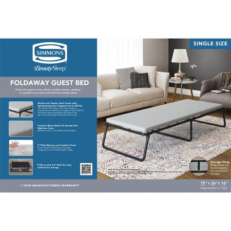 Simmons Sofa Bed Mattress Replacement Cabinets Matttroy
