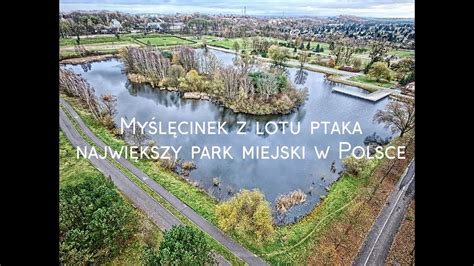 Myślęcinek w Bydgoszczy największy park miejski w Polsce z lotu ptaka