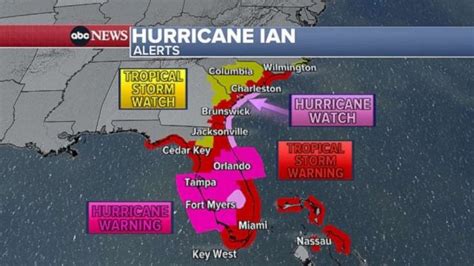 Hurricane Ian Tracker Latest Maps Projections And Possible Paths Trendradars