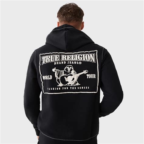 Unisex True Religion Zip-up Hoodie - Danezon