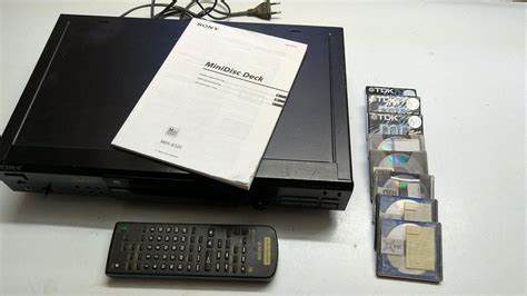 Sony Mds Je Minidisc Recorder Kaufen Auf Ricardo