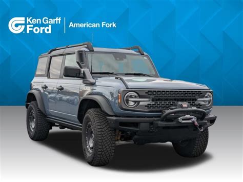 Pre Owned 2023 Ford Bronco Everglades 4 Door SUV In American Fork