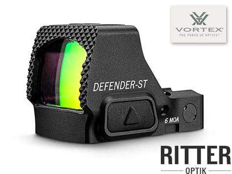 Vortex Defender ST 6 MOA Reflexvisier IPSC Mikro Red Dot