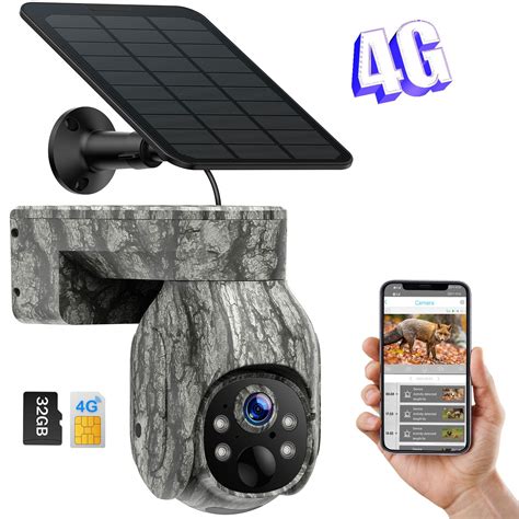 Campark 4g Lte Cellular Trail Camera Wireless Solar Powered Game