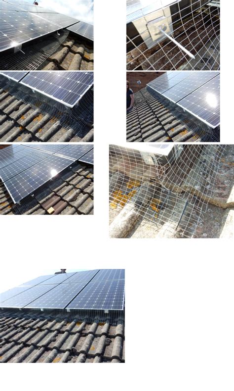 Solar Panel Bird Proofing Kit Easy Installation Maximum Protection