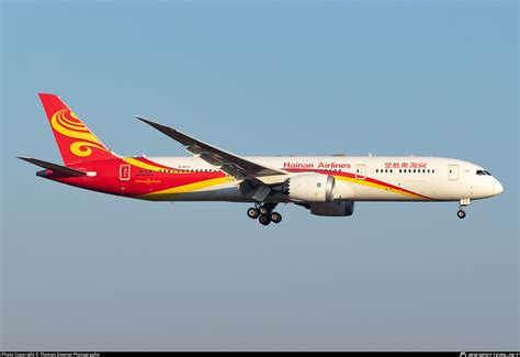 B 207J Hainan Airlines Boeing 787 9 Dreamliner Photo By Thomas Desmet