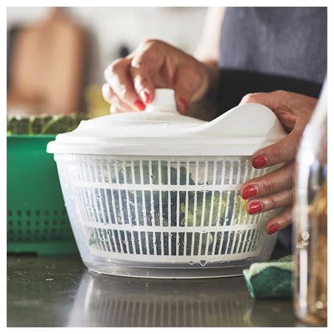 Uppfylld Salad Spinner White Ikea