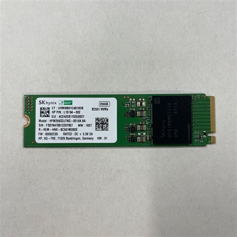 Sk Hynix Gb Pcie Nvme M Ssd Bc Solid State Drive