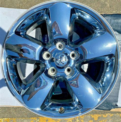 One Dodge Ram 1500 20 Chrome Clad Factory Oem Wheel Rim 2014 2018 Parts For Sale