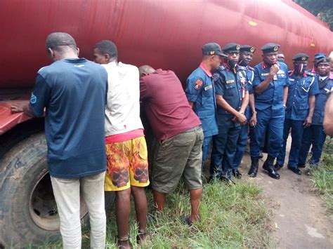 Akwa Ibom NSCDC Impounds Two Trucks With Adulterated AGO Petroleum