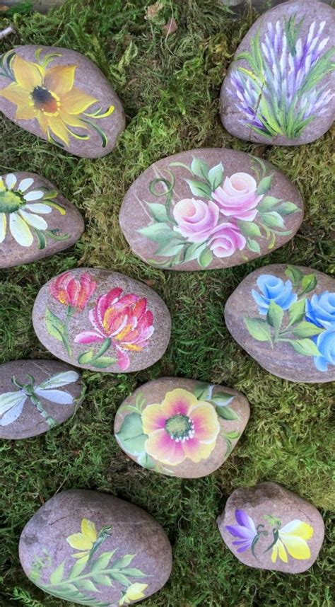 Creative Ideas Painted Rocks Garden Home Decor Ideas Rock