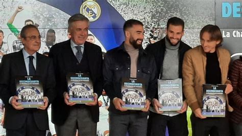 Real Madrid presentó el libro La Decimocuarta la Champions de las