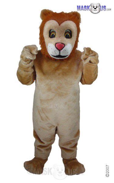 Friendly Lion Deluxe Adult Size Lion Mascot Costume T0027