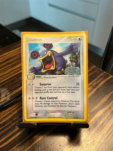 Pokemon TCG 2006 Ex Crystal Guardians Loudred RH 23 100