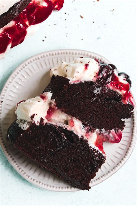 Black Forest Naked Cake Joanne Eats Well With Others