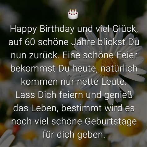 45 6O Geburtstag Tiefsinnige Sprüche zum geburtstag wünsche ich dir