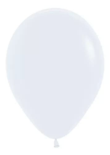 Globos Látex Sempertex R12fashion Blanco X50 Unidades Cuotas sin interés