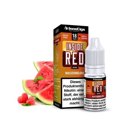 Innocigs Liquid 10ml Inside Red Wassermelone Vape2Me