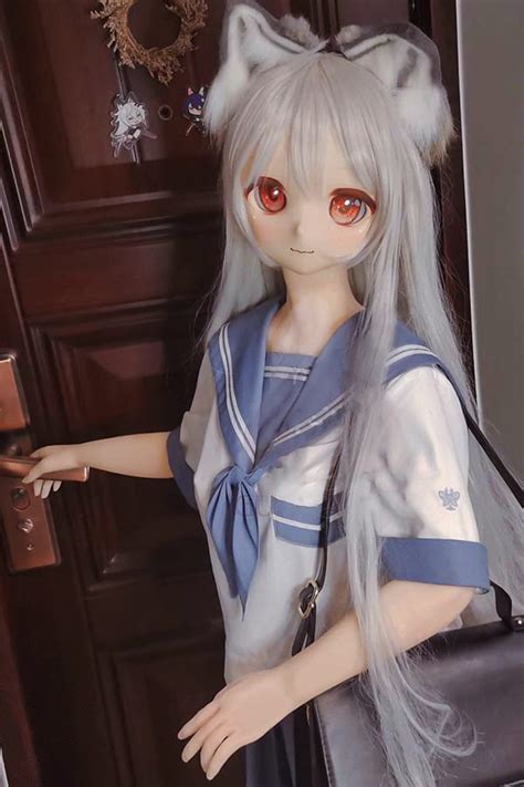 Alyssa Lovely Anime Sex Doll With Pvc Head Nakedoll