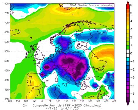 Meteo Aprile Situazione E Previsione Del Vortice Polare Verso Il