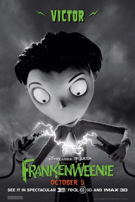 Victor From Disney And Tim Burton S Frankenweenie Tim Burton Films