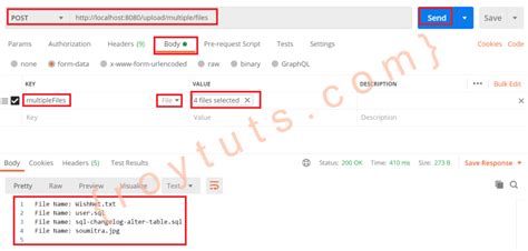 How To Upload Multiple Files Using Spring Rest Api Roy Tutorials