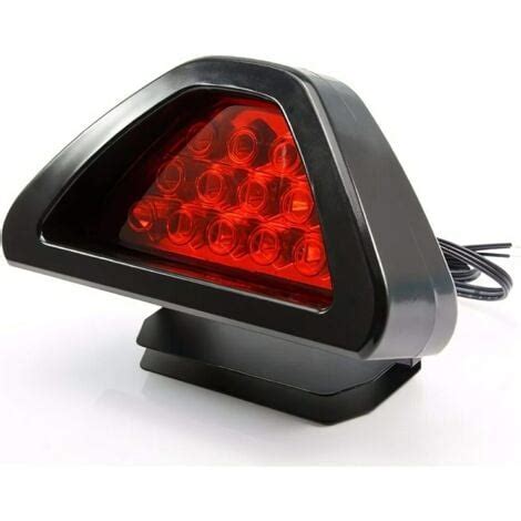 Feu de freinage arrière de voiture 12V universel 12 LED troisième feu