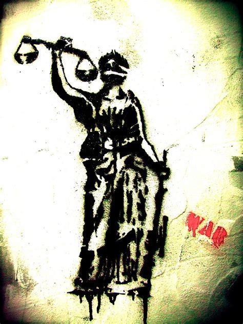 Statue Of Justice Stencil Another Satirical War Stencil Of Flickr