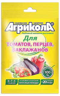 Удобрение для томатов и перца 50гр25 руб