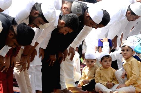 Muslims Offer Namaz