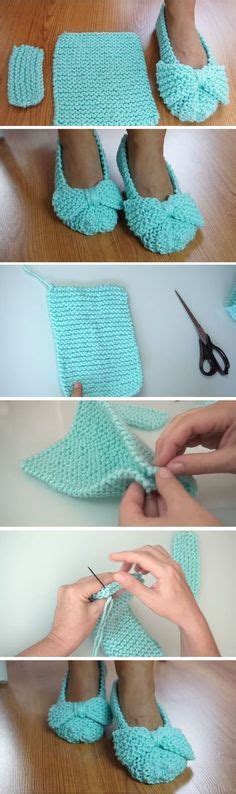 Pantoufles Les Plus Faciles Au Monde Tricot Ou Crochet BIENVENUE