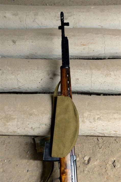 The Self Loading Rifle Ww2 Stock Photo Image Of Self 127062560