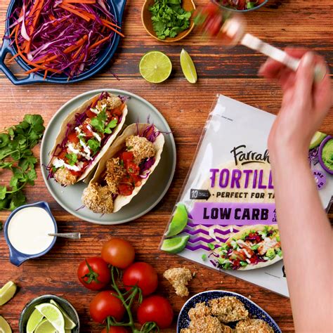 New From Farrahs Low Carb Tortillas Bring The Crunch With These