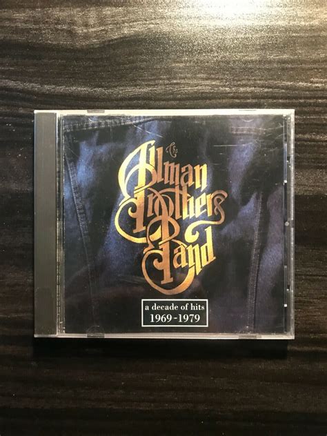 The Allman Brothers Band A Decade Of Hits Cd Nm Nm