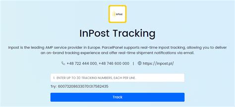 Inpost Śledzenie | InPost Tracking - Parcel Panel